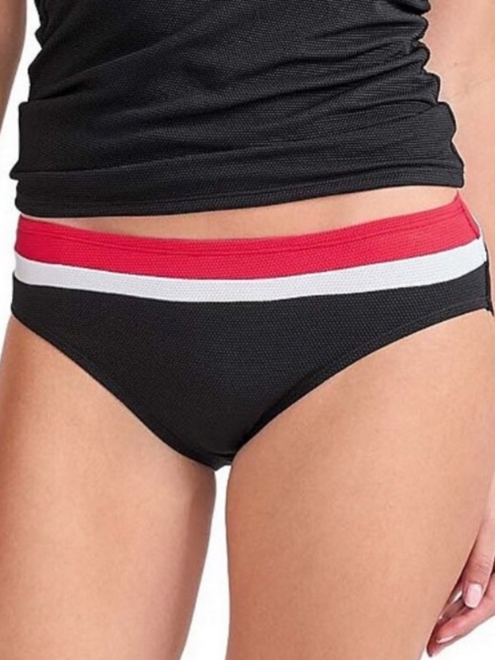 Tommy Bahama Island Cays Colorblock Hipster Bikini Bottoms SZ L NWT